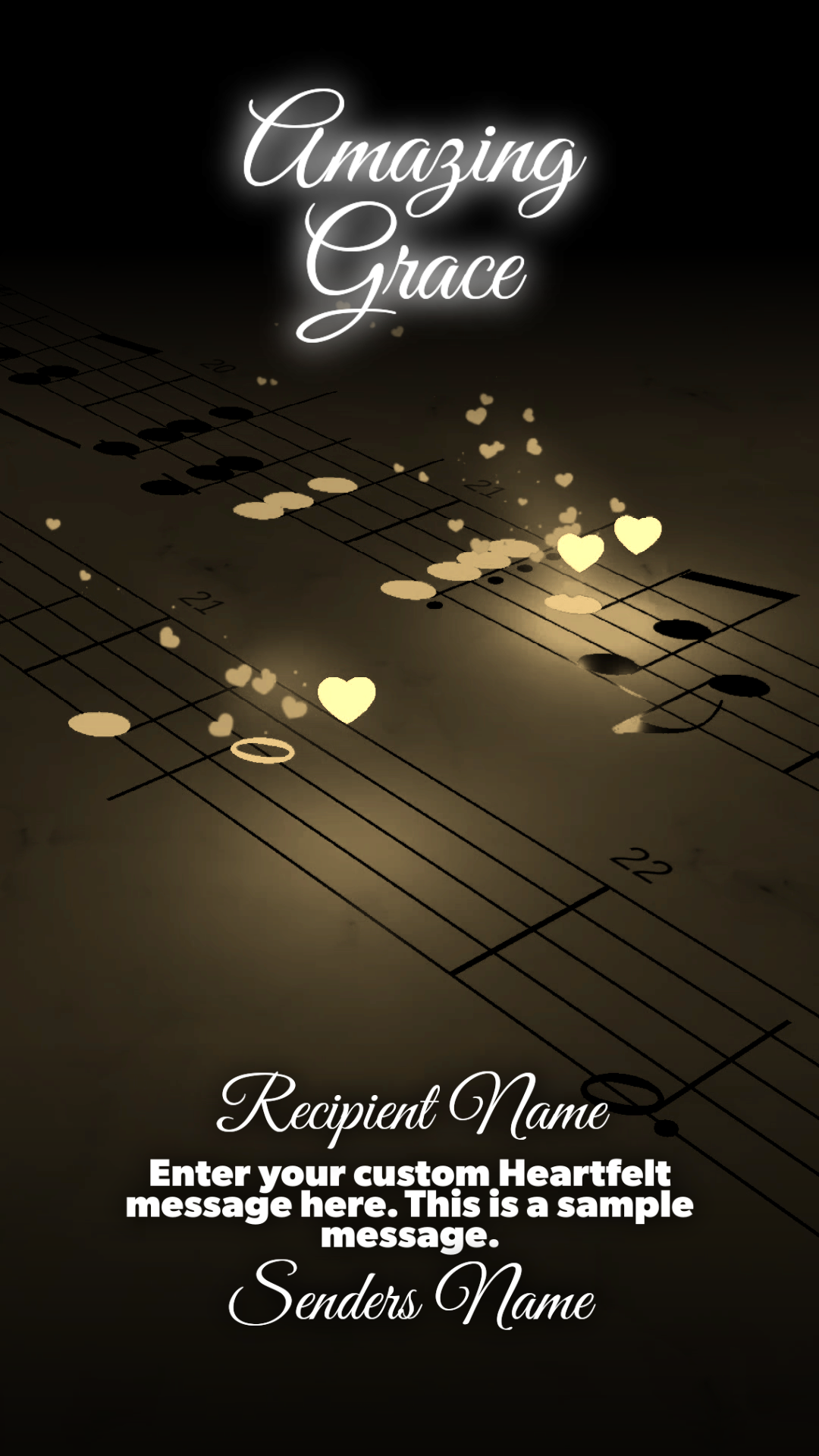 Signature Collection: Build a Video - Amazing Grace ($40.00)