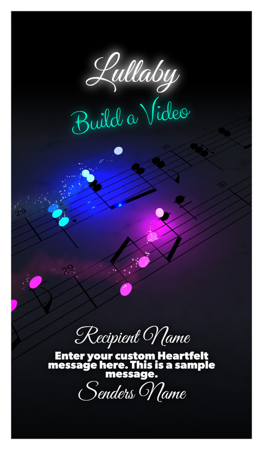Signature Collection: Build a Video - Brahms Lullaby ($40.00)
