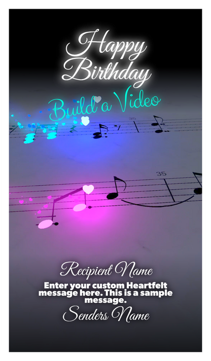 Signature Collection: Build a Video - Happy Birthday ($40.00)