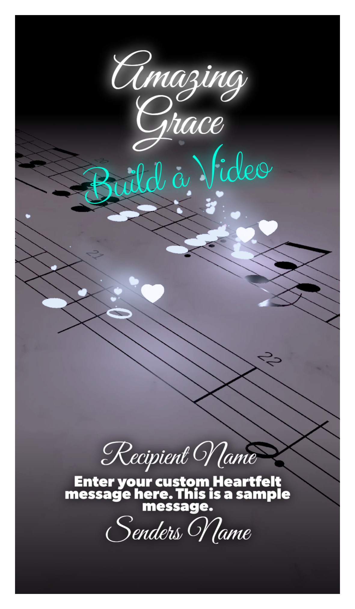 Signature Collection: Build a Video - Amazing Grace ($40.00)