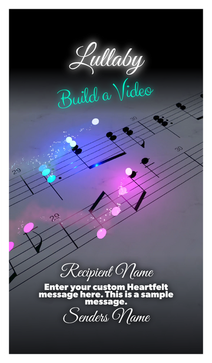 Signature Collection: Build a Video - Brahms Lullaby ($40.00)