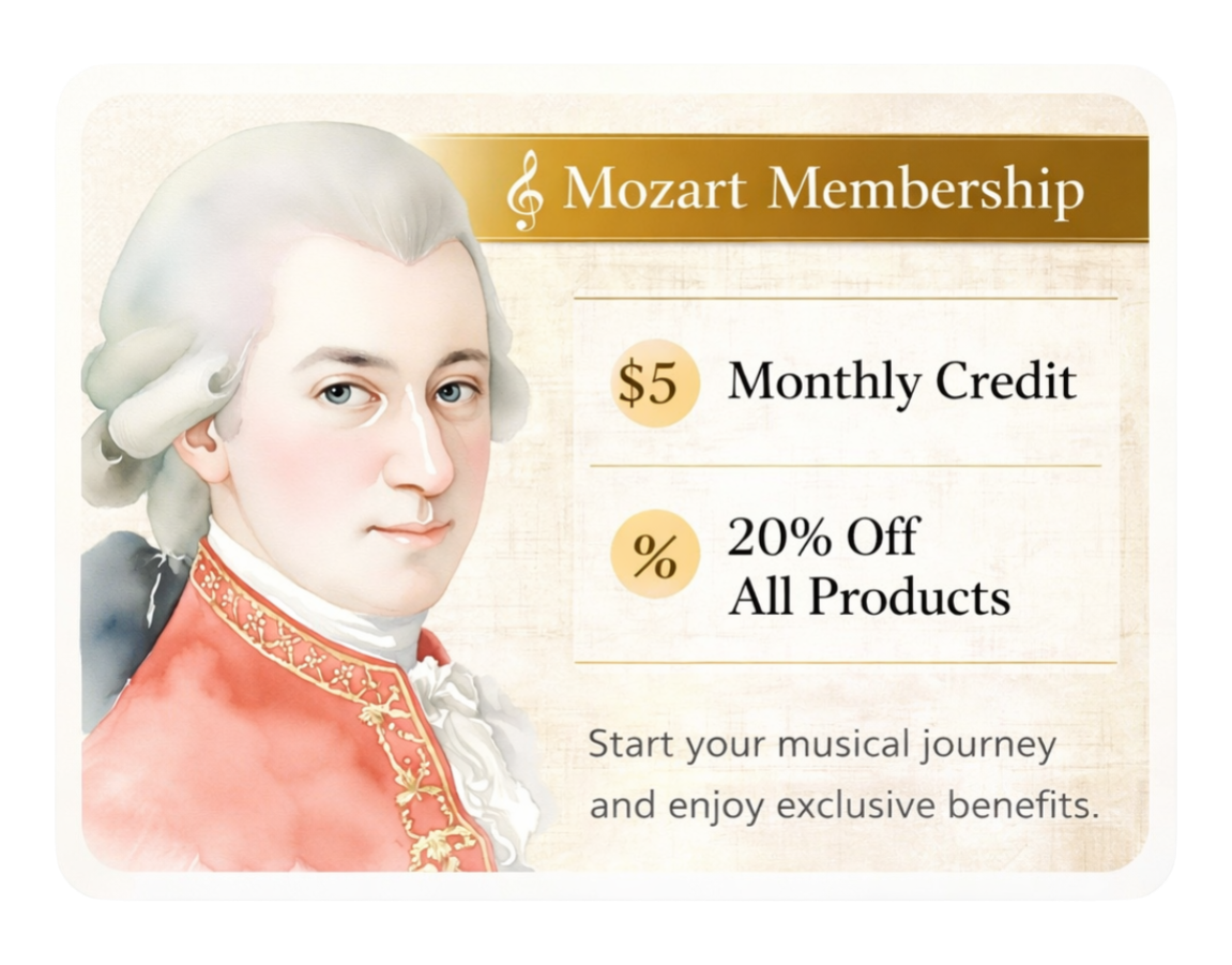Mozart Membership