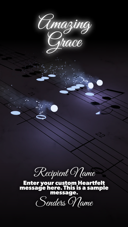 Signature Collection: Build a Video - Amazing Grace ($40.00)