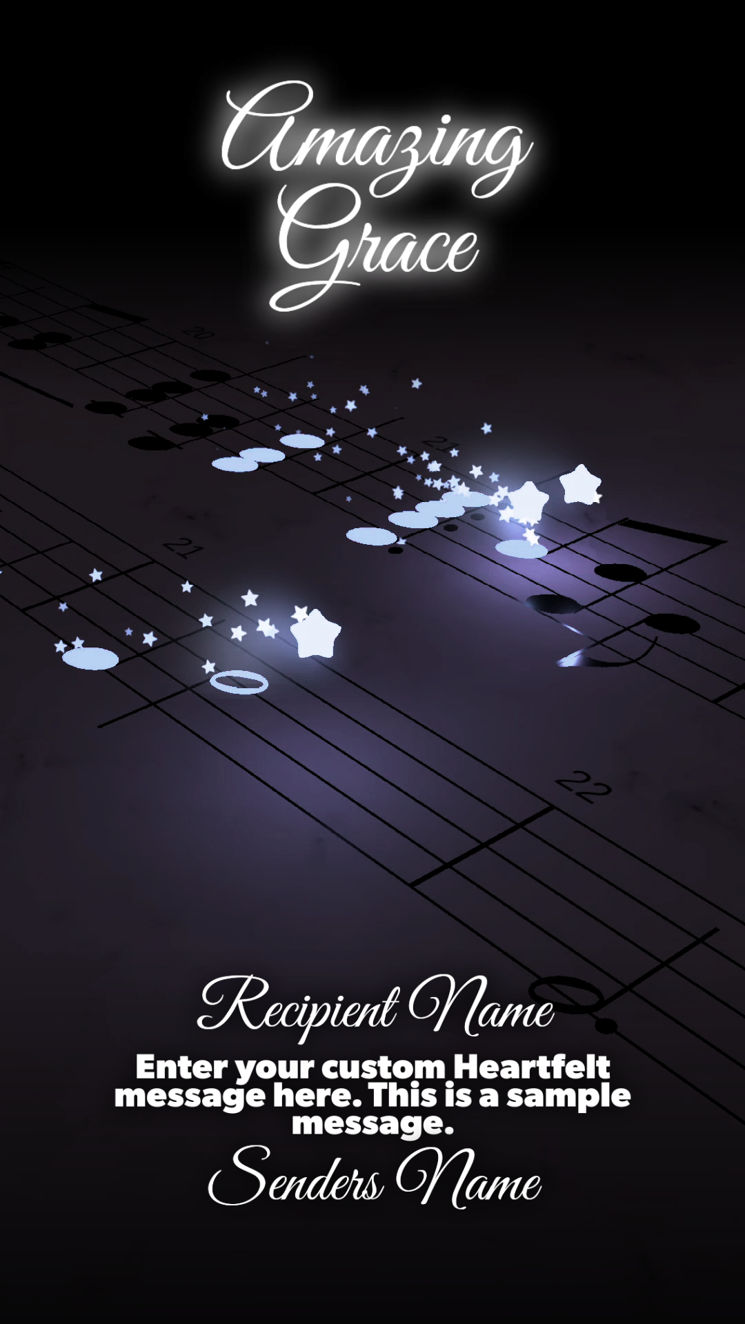 Signature Collection: Build a Video - Amazing Grace ($40.00)