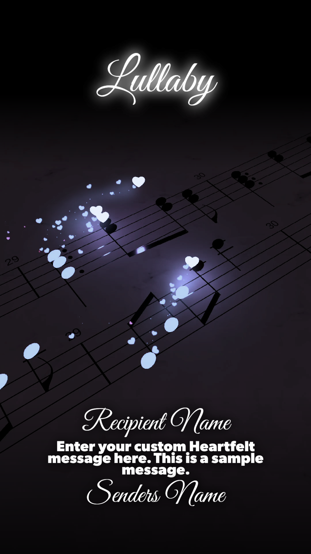 Signature Collection: Build a Video - Brahms Lullaby ($40.00)