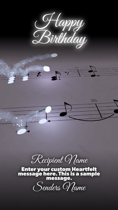 Signature Collection: Build a Video - Happy Birthday ($40.00)