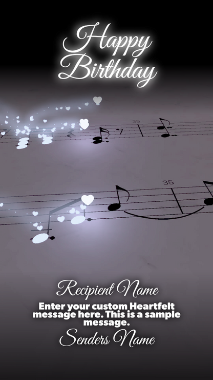 Signature Collection: Build a Video - Happy Birthday ($40.00)