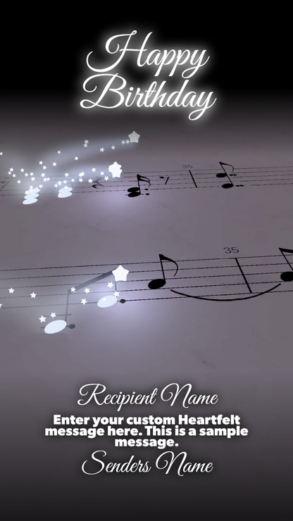 Signature Collection: Build a Video - Happy Birthday ($40.00)