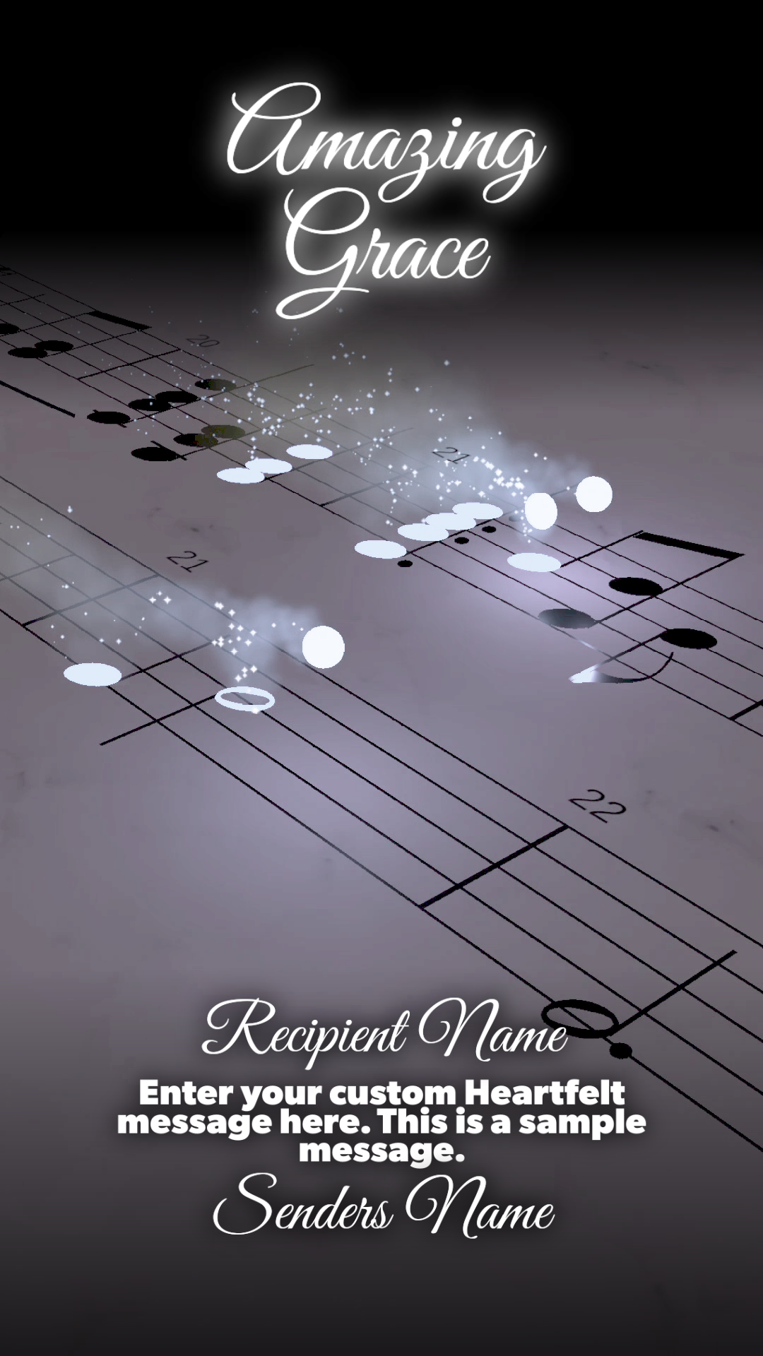 Signature Collection: Build a Video - Amazing Grace ($40.00)