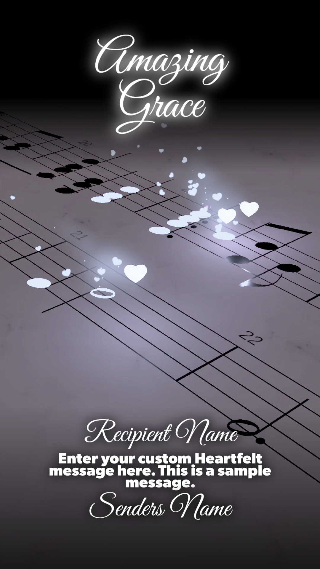 Signature Collection: Build a Video - Amazing Grace ($40.00)