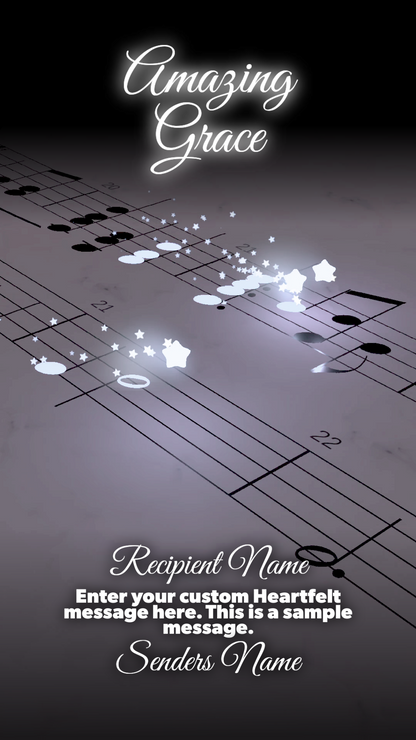 Signature Collection: Build a Video - Amazing Grace ($40.00)