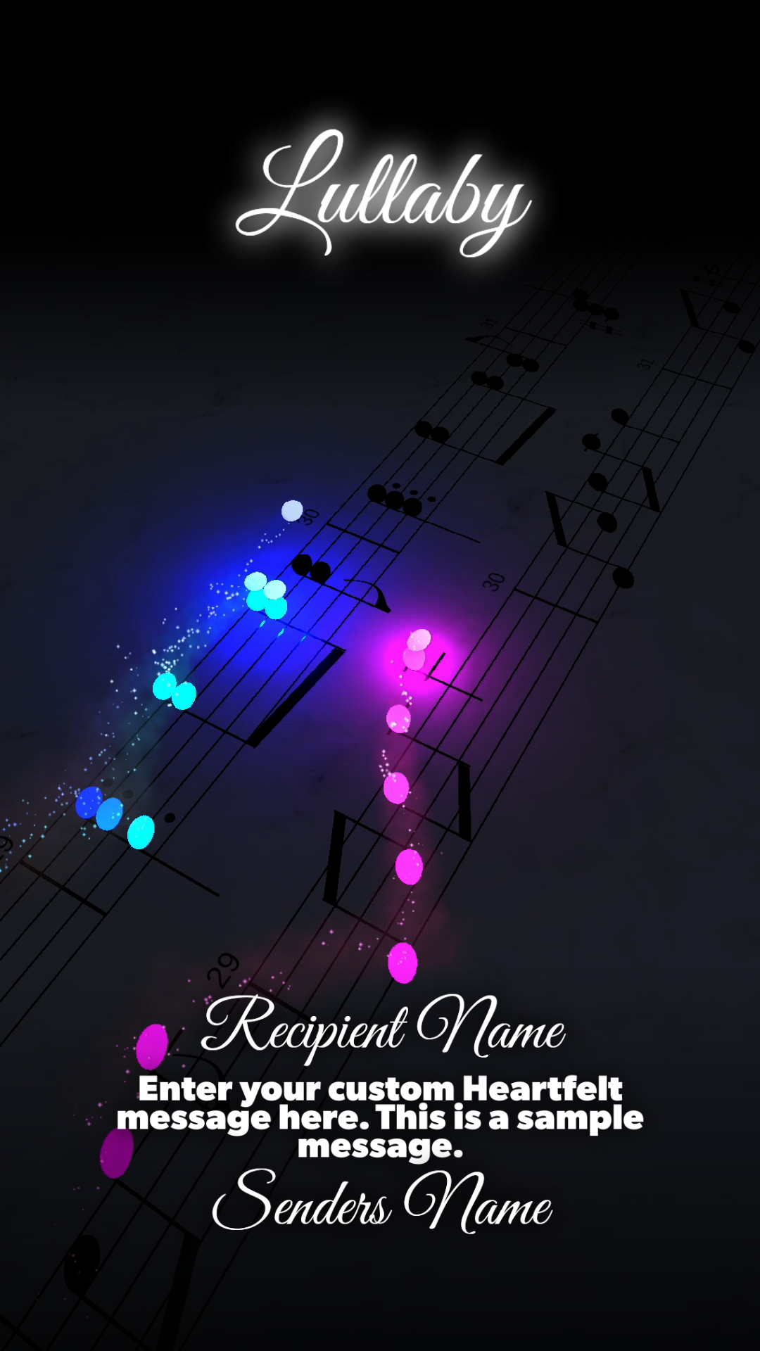 Signature Collection: Build a Video - Brahms Lullaby ($40.00)