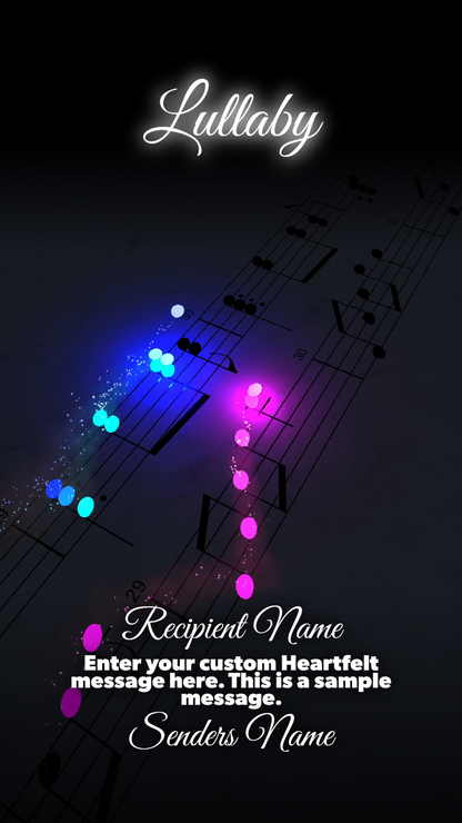 Signature Collection: Build a Video - Brahms Lullaby ($40.00)