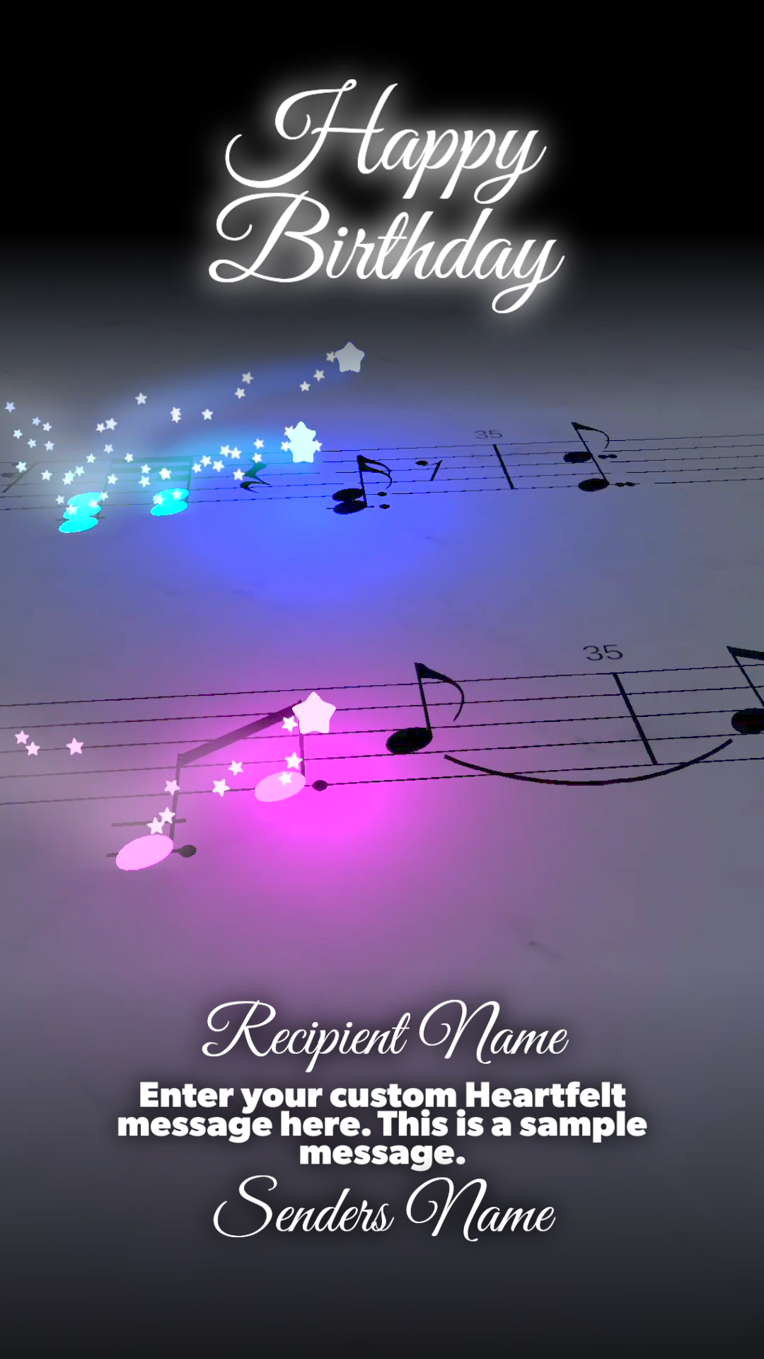 Signature Collection: Build a Video - Happy Birthday ($40.00)