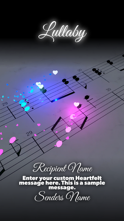 Signature Collection: Build a Video - Brahms Lullaby ($40.00)