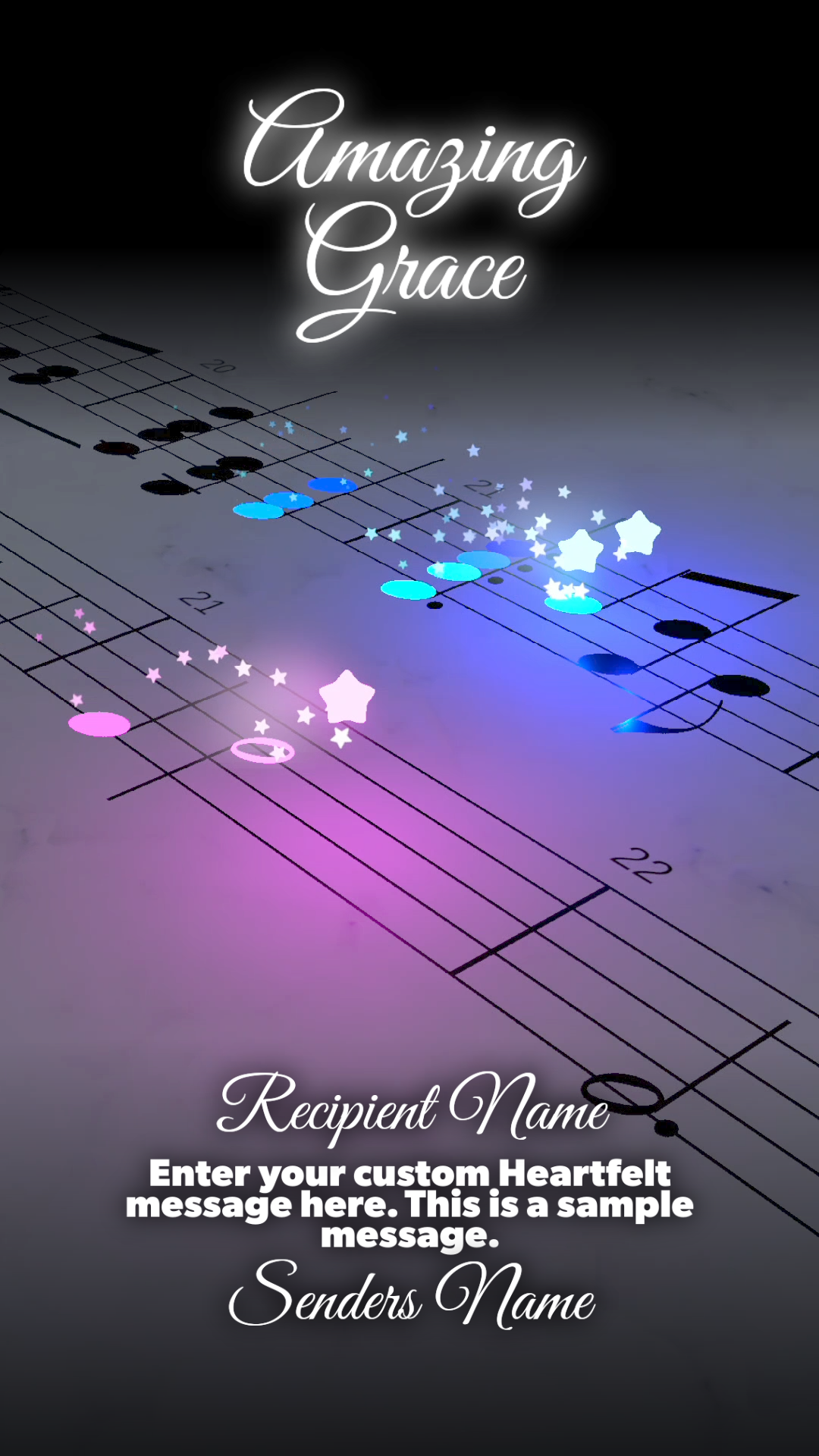 Signature Collection: Build a Video - Amazing Grace ($40.00)