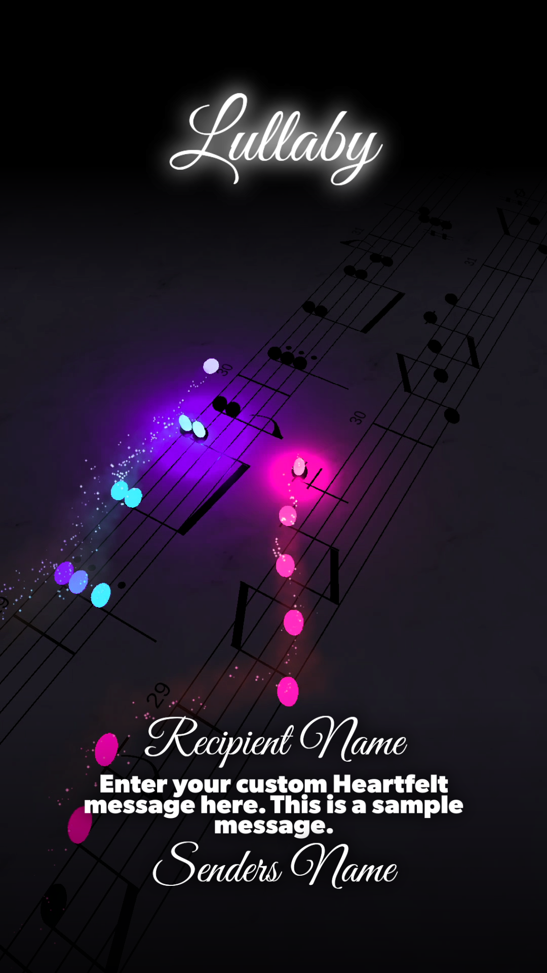 Signature Collection: Build a Video - Brahms Lullaby ($40.00)
