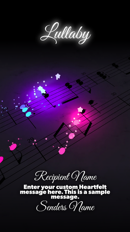Signature Collection: Build a Video - Brahms Lullaby ($40.00)