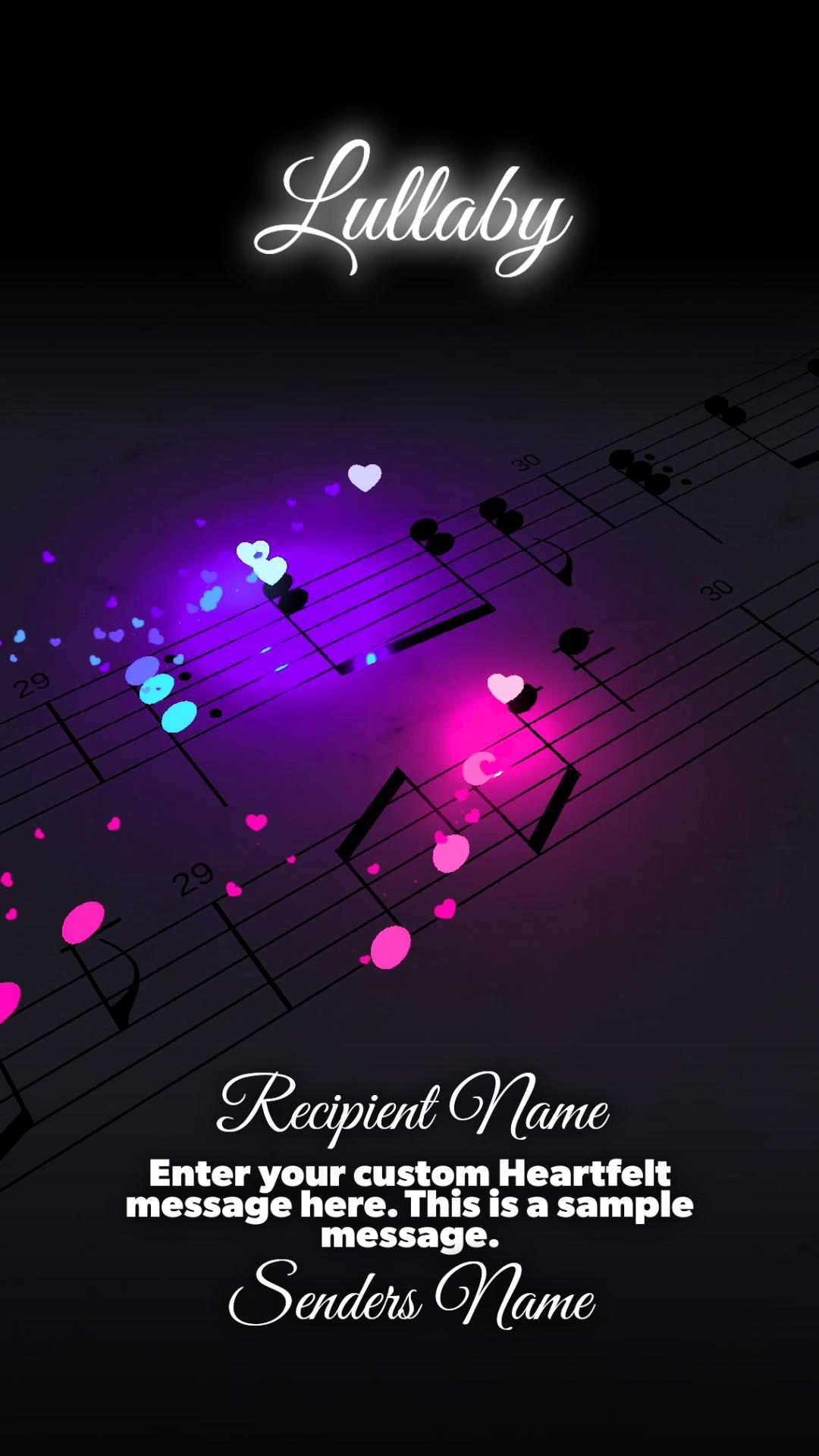 Signature Collection: Build a Video - Brahms Lullaby ($40.00)