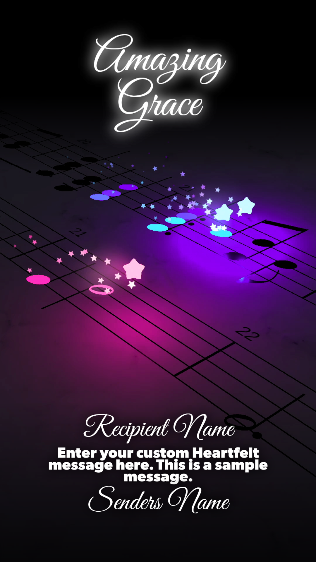 Signature Collection: Build a Video - Amazing Grace ($40.00)
