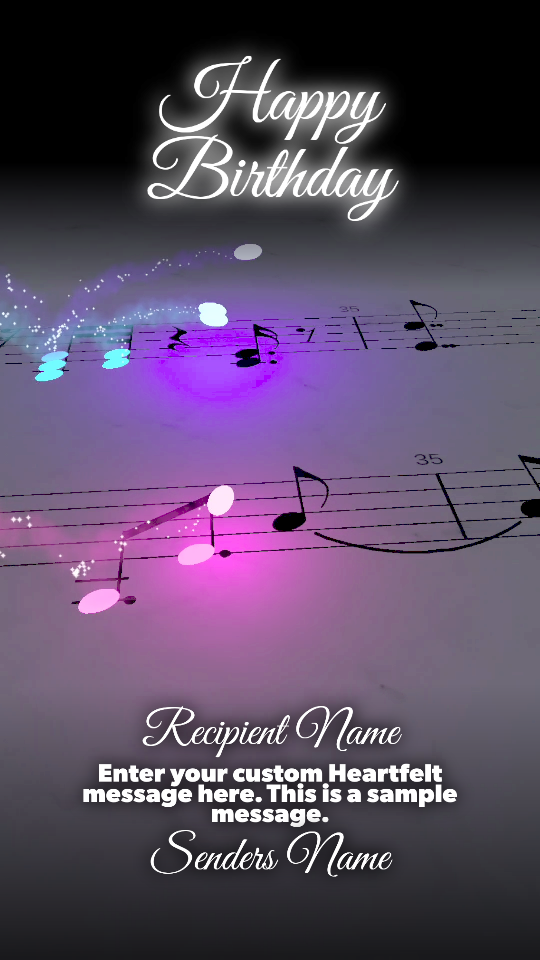 Signature Collection: Build a Video - Happy Birthday ($40.00)