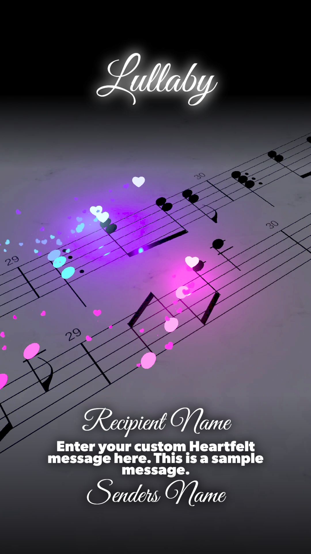 Signature Collection: Build a Video - Brahms Lullaby ($40.00)