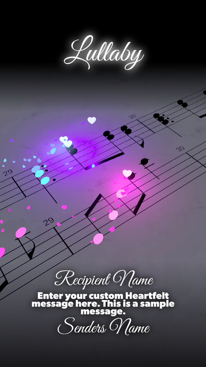 Signature Collection: Build a Video - Brahms Lullaby ($40.00)