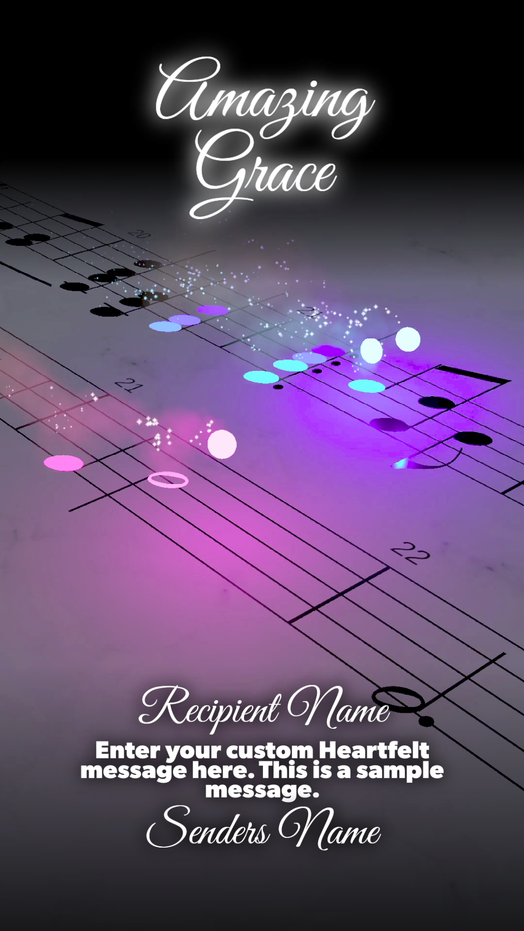Signature Collection: Build a Video - Amazing Grace ($40.00)