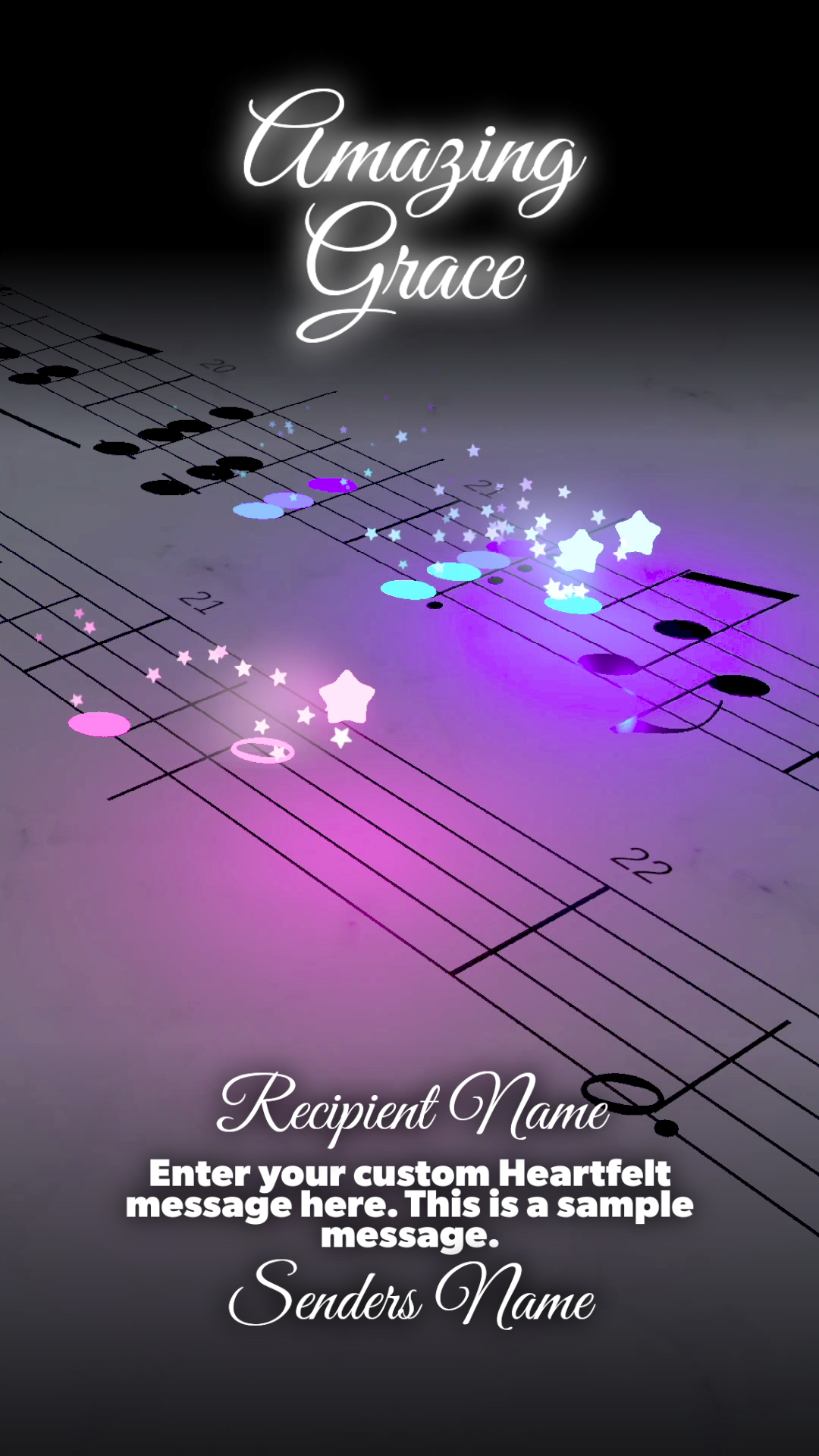 Signature Collection: Build a Video - Amazing Grace ($40.00)