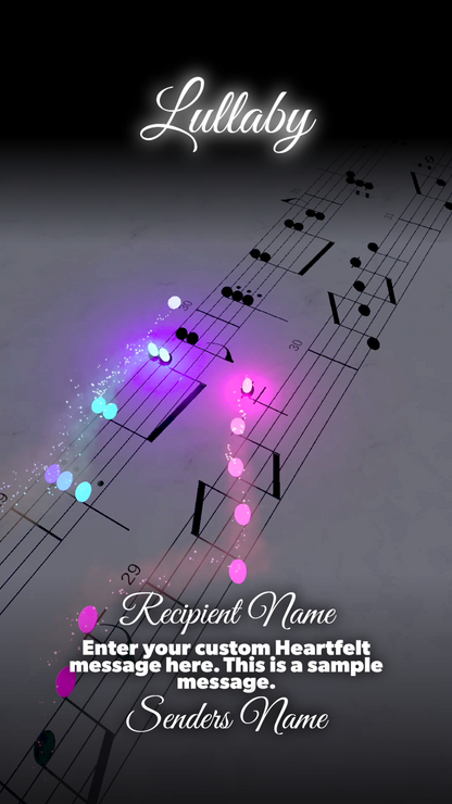 Signature Collection: Build a Video - Brahms Lullaby ($40.00)