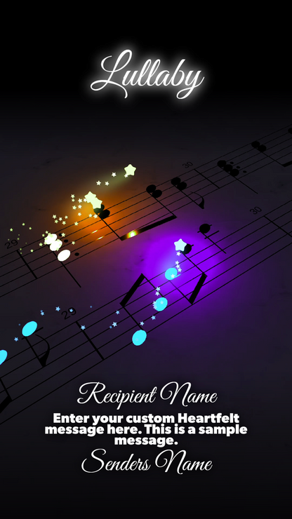 Signature Collection: Build a Video - Brahms Lullaby ($40.00)