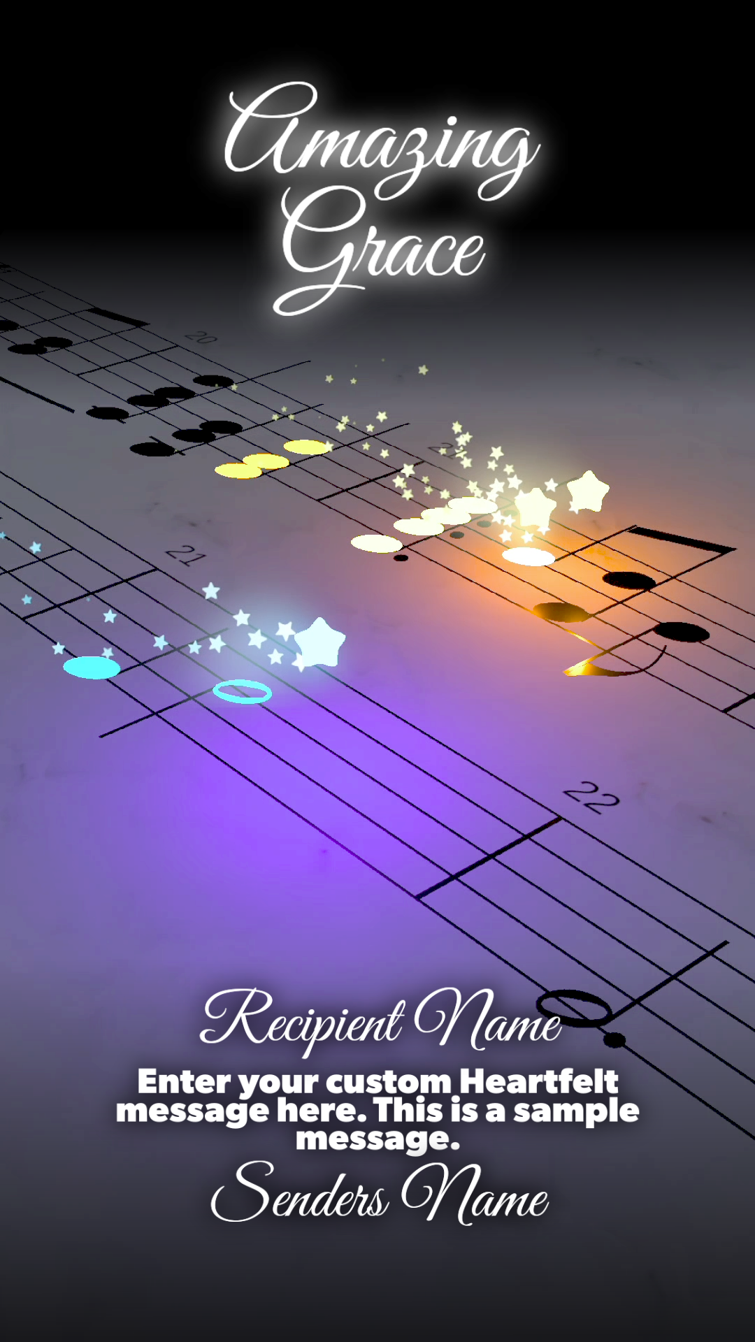 Signature Collection: Build a Video - Amazing Grace ($40.00)