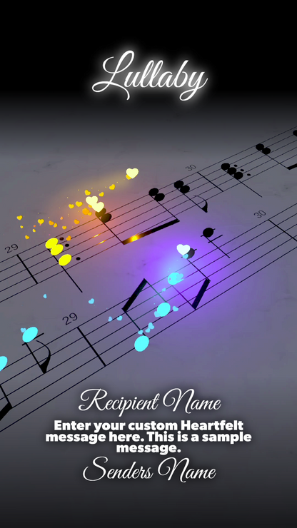 Signature Collection: Build a Video - Brahms Lullaby ($40.00)
