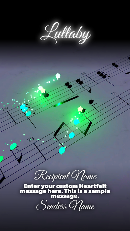 Signature Collection: Build a Video - Brahms Lullaby ($40.00)