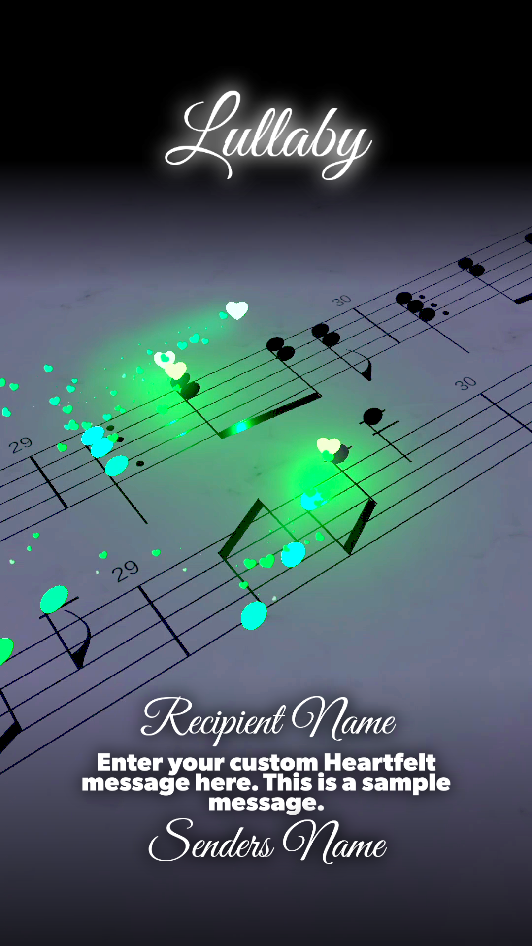 Signature Collection: Build a Video - Brahms Lullaby ($40.00)