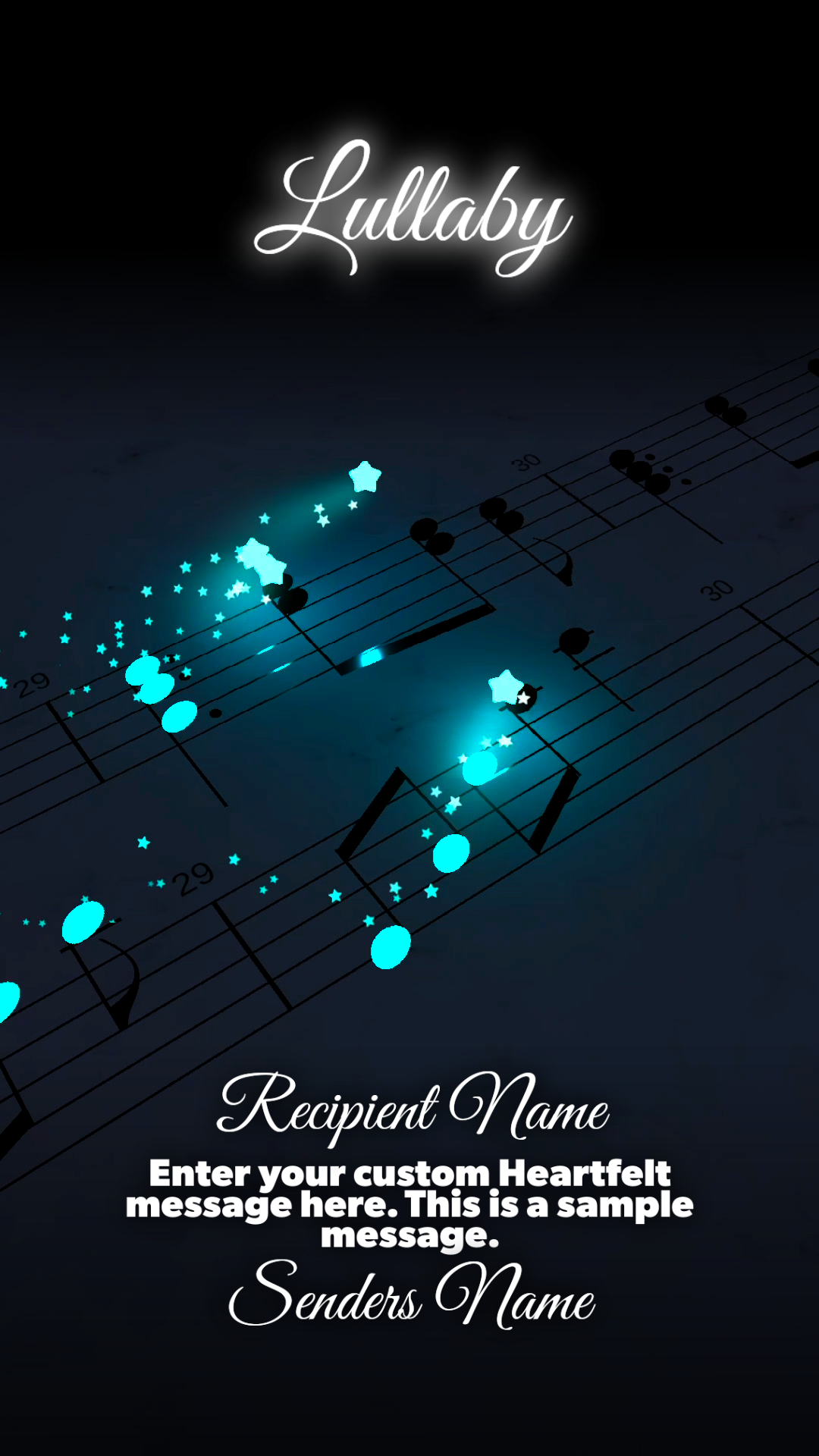 Signature Collection: Build a Video - Brahms Lullaby ($40.00)