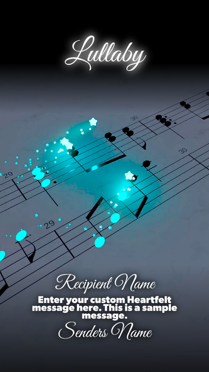 Signature Collection: Build a Video - Brahms Lullaby ($40.00)