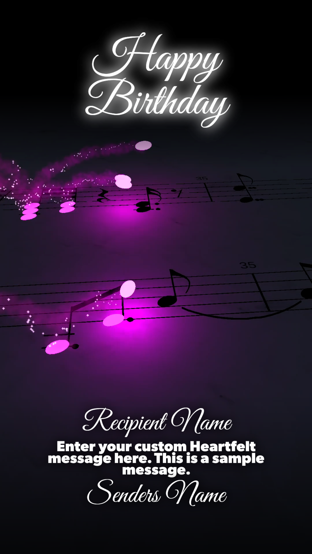 Signature Collection: Build a Video - Happy Birthday ($40.00)