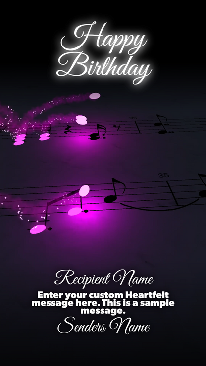 Signature Collection: Build a Video - Happy Birthday ($40.00)