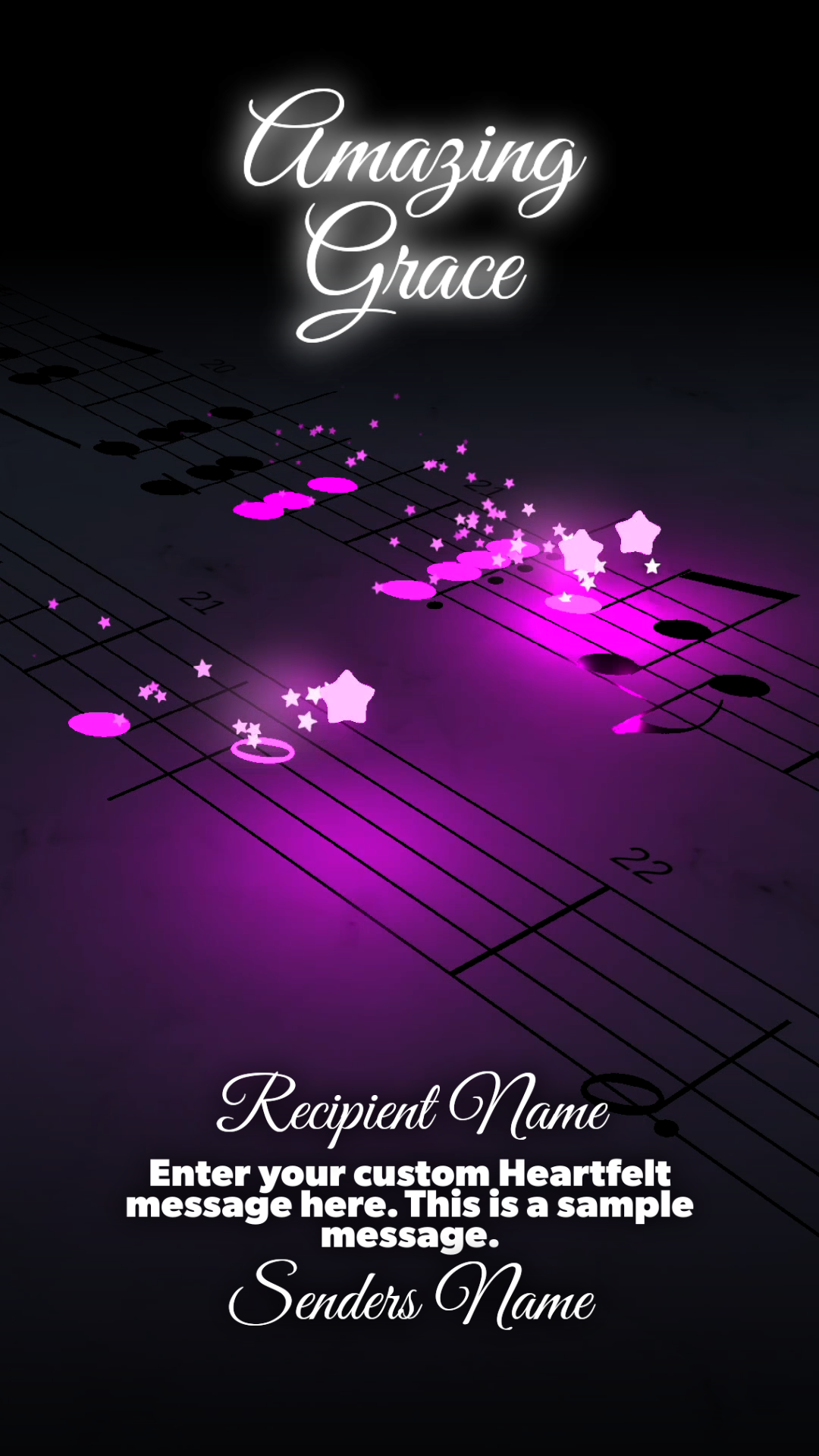 Signature Collection: Build a Video - Amazing Grace ($40.00)