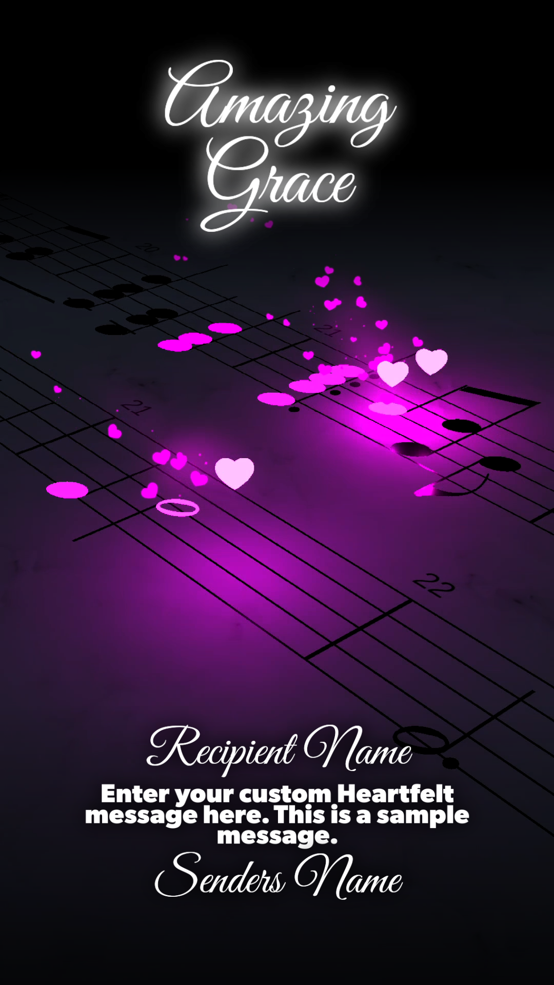 Signature Collection: Build a Video - Amazing Grace ($40.00)
