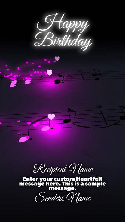 Signature Collection: Build a Video - Happy Birthday ($40.00)