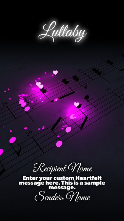 Signature Collection: Build a Video - Brahms Lullaby ($40.00)