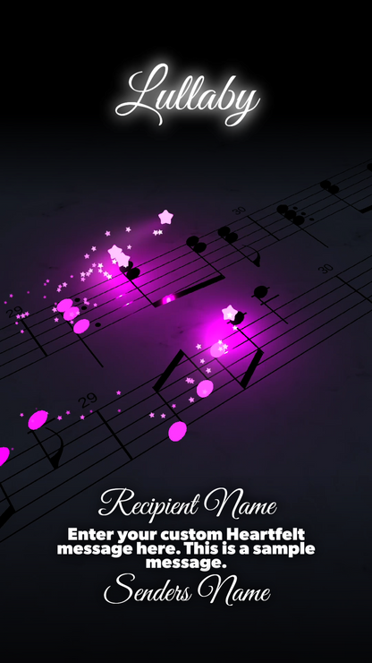Signature Collection: Build a Video - Brahms Lullaby ($40.00)