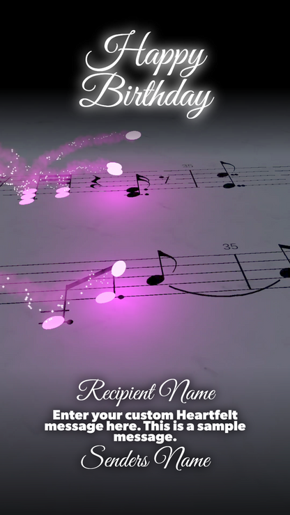 Signature Collection: Build a Video - Happy Birthday ($40.00)