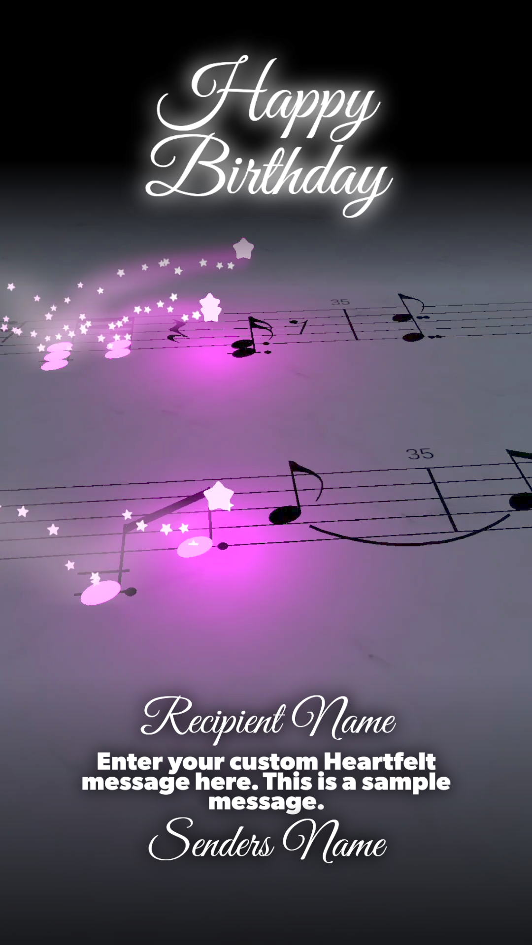Signature Collection: Build a Video - Happy Birthday ($40.00)