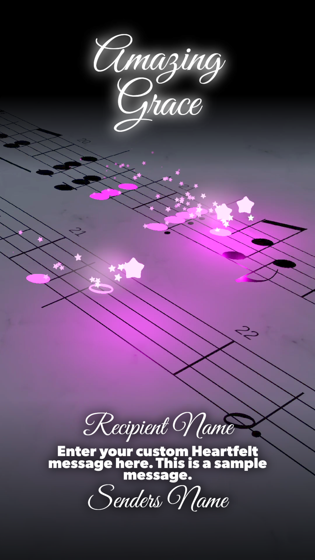 Signature Collection: Build a Video - Amazing Grace ($40.00)