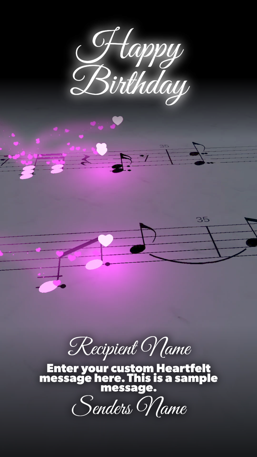 Signature Collection: Build a Video - Happy Birthday ($40.00)