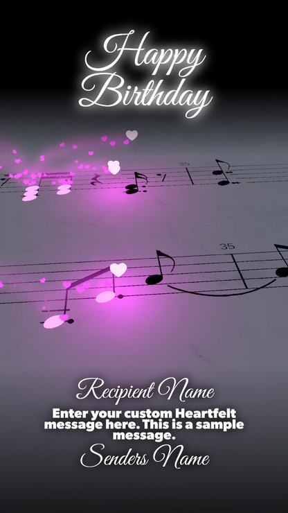 Signature Collection: Build a Video - Happy Birthday ($40.00)