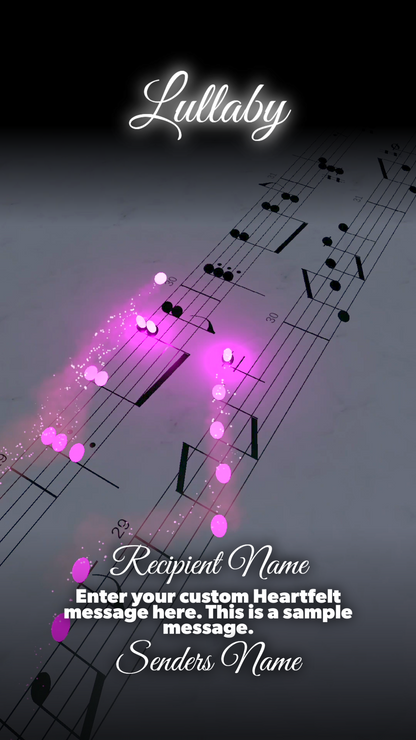 Signature Collection: Build a Video - Brahms Lullaby ($40.00)